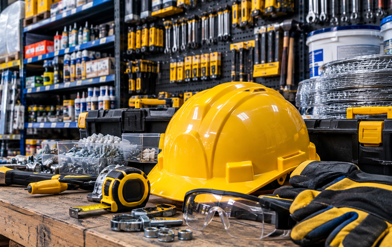 Herramientas y materiales de construcción